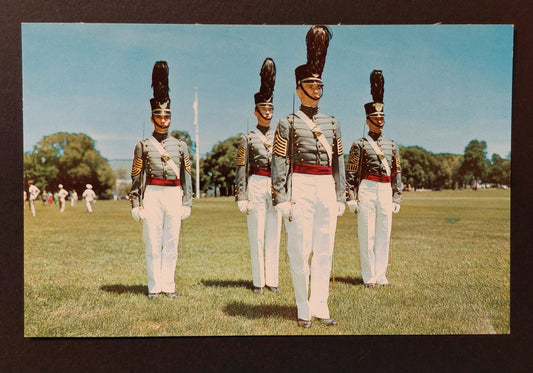 Honor Guard of Cadets — U.S. Military Academy, West Point — Vintage Postcard c.1960s